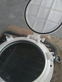 China Weggelaufene offene Art Marine Porthole Marine Windows Side-Kohlenkübel mit Sturm-Abdeckung fournisseur