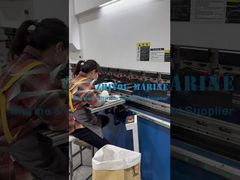 Biegemaschine bearbeitete Teile