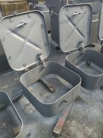 China Nicht- Weathertight Keil-Form-Hundevollwinkel des Schiffs-Lukendeckel-6 fournisseur