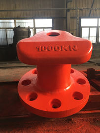 China Funktions-Lasts-Marinet-stück Kopf-Schiffspoller des Soem-Liegeplatz-Komponenten-Kohlenstoffstahl-1000KN fournisseur