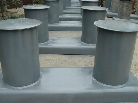 China Anpassungsfähige Marineausrüstung Marine Verankerung Bitts Verankerung Doppelbollard 5-500 Tonnen SWL fournisseur