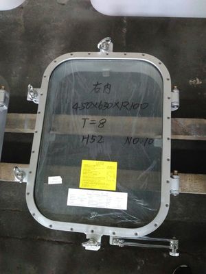 China Öffnende Art Kabine rechteckige Marine Windows With Round Angle fournisseur