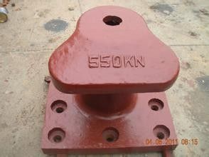 Marine Stahl Festmacher Komponenten Festmacher Dock/Deck Poller fournisseur