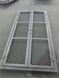 Einfach und doppelt öffnendes Zaun mit Drahtgitter 8 mm Dicke fournisseur