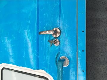 Kundengebundene Marinetür-Edelstahl-/Aluminiumtür mit Fenster ZY-D029 fournisseur