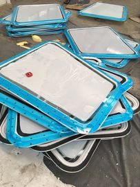 Aluminium- Rahmen weggelaufenes Ruderhaus Marine-Windows 800×630~1800×900mm fournisseur