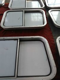 angepasste geschraubte / geschweißte rechteckige Marinefenster / Marine Schiffe Aluminiumlegierung Fenster fournisseur