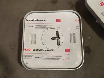 Schnelles Öffnungs-Marinelukendeckel-Weathertight Aluminium-eingebettete Art Lukendeckel fournisseur