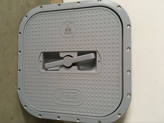 Maßgeschneiderte Konstruktion und Produktion für eingebettete Aluminium-Marine Manhole fournisseur