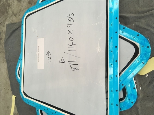 Schrauben / Schweißen Rechteck Marine Fenster / Marine Schiffe Aluminiumlegierung Fenster fournisseur