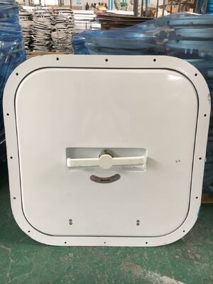 Eingebettete Aluminium-Marine Manhole-Abdeckung Typ Luke Abdeckung quadratisch oder oval fournisseur