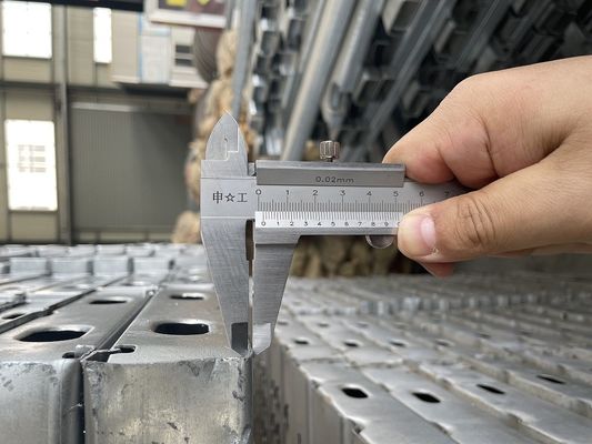 Verzinktes Stahl Gerüst Planke Sprungbrett Korrosionsbeständig Anpassbar Größe fournisseur
