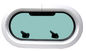 Aluminiumöffnung Windows für ovale Form Boots-Yacht RV fournisseur