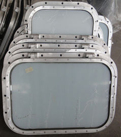 Rechteckiges Portlight-Boot Aluminium- Stahl- Marine-Windows, örtlich festgelegtes Windows fournisseur