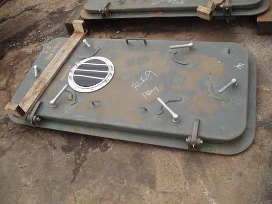 Verwittern Sie die festen Marinerechtwinkligen Stärke-Boots-Kabinentüren der tür-/8mm/Vollwinkel-Ecke