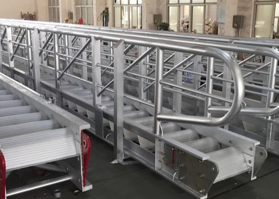 Aluminiumlegierungs-Stahl-Marine Boarding Ladder Strong Bearing-Sicherheits-Boots-Leiter