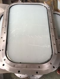 Örtlich festgelegter Aluminium-Marine Wheelhouse Windows With Marine-Fenster-Rahmen