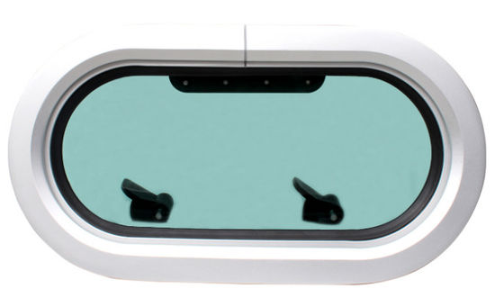 Ovale Form Aluminium Porthole Fenster für Boot & Yacht